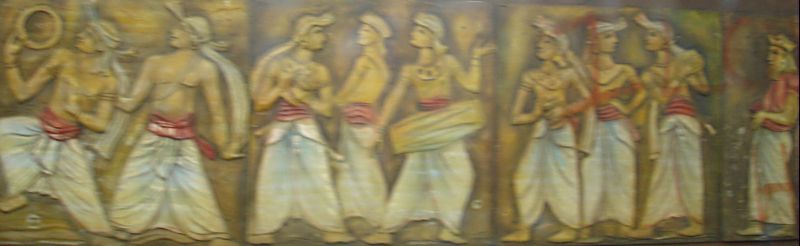 Сингалы танцуют. Шри-Ланка. Фото Лимарева В.Н.