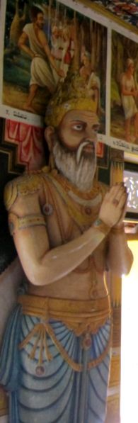 Короля Виждая. Современная скульптура в Шри Ланке. Фото Лимарева В.Н.